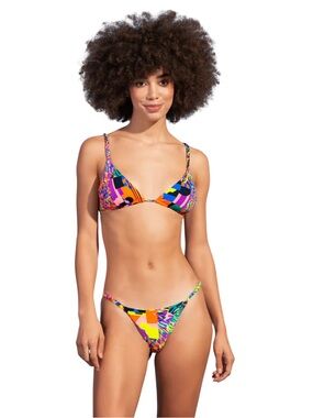 Maaji Neon Multi Print Bikini Set